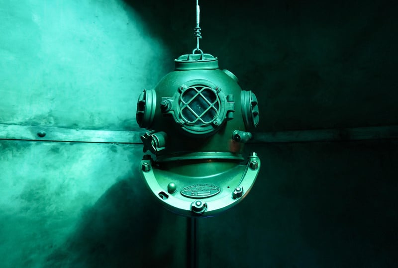 Scuba diver exploring the underwater world